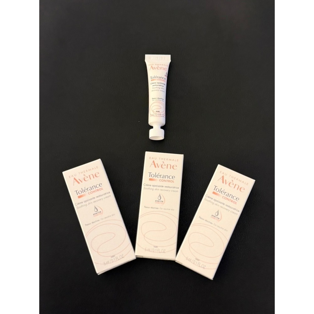 Avène Tolérance Control Soothing Skin Recovery Cream 5 mL Lot of 3